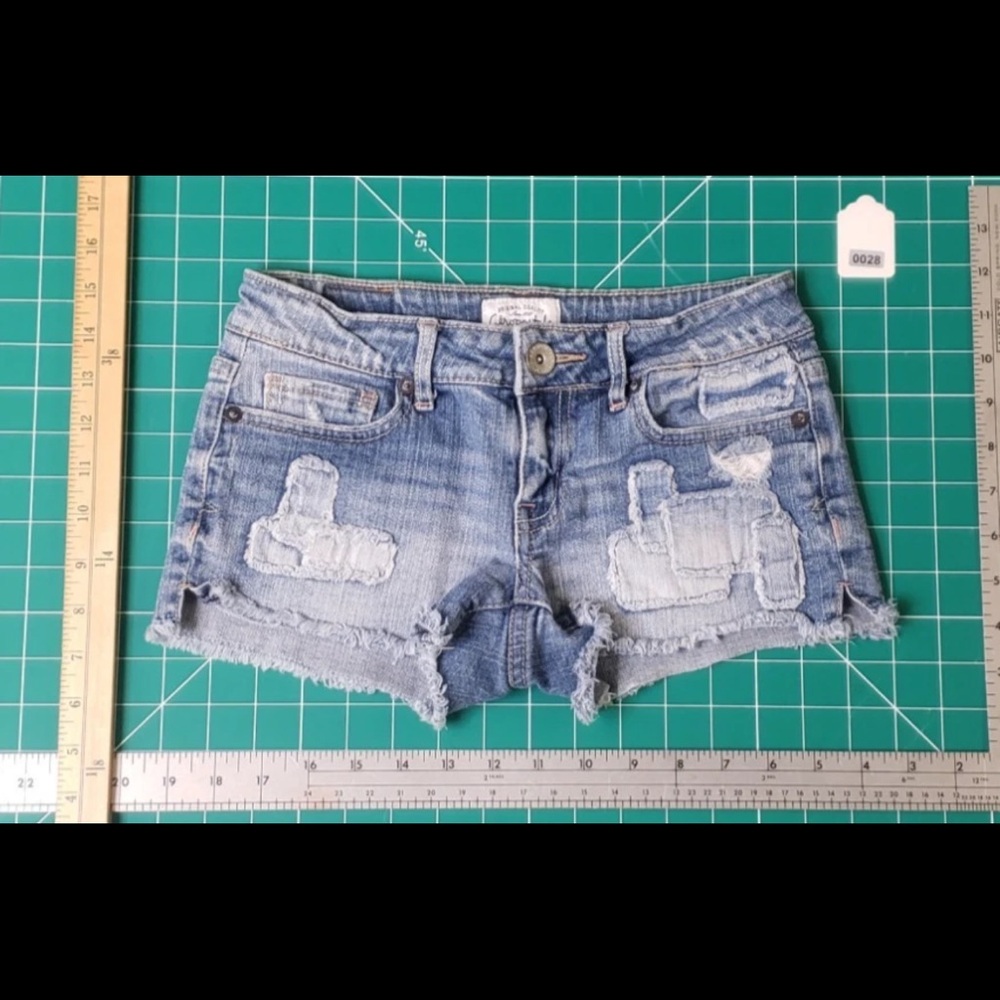 Aeropostale Distressed Denim Women Shorts